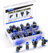 TAILONZ Pneumatic 1/2 Inch OD Push to Connect Fittings Kit, 5 Splitters + 5 Elbows + 5 Tee + 5 Straight (20 Pcs)