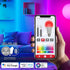 25ft 230 Monster Smart RGB+IC LED Strip Lights Sound Reactive Strip Lights for Bedroom, App & Voice Control, RGB Light