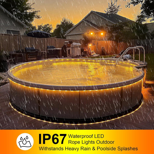 SFNDOU 2 Pack 66ft 200LED 8 Battery Powered String Lights Waterproof with Remote Total Timer Modes Battery Operated