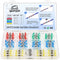160 Pcs Solder Seal Wire Connectors Kit - Waterproof Electrical Connectors Heat Shrink Wire Connectors for Marine
