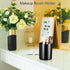 Black Pen Holder for Desk, 304 Stainless Steel Pen Organizer, Pencil Cup, Desktop Stationery Organizer