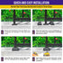 Split Post Base Cover for 1.25"x1.25" Post/3.5"x3.5" Base, Decorative Skirt Covers for Indoor/Outdoor Railing