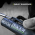 TRACER Deep Hole Construction Pencil with TRACER Site Holster, Extendable 2B Carpenter Pencil with Sharpener