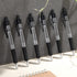 Fainne 200 Pack Retractable Ballpoint Pen, 1.0 mm Medium Point Click Pen, Refillable Smooth Writing Pens (Black Ink)