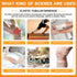 3.5" 11 Carbou Elasticated Tubular Support Bandage x yd (Size E), Soft Stockinette Tubing for Legs, Arms, Knees