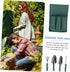 Lurrose Garden Kneeler Tool Bag Side Pouch Heavy Duty Gardening Organizer for Tools Portable Gardening Supplies Storage