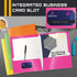 Better Office Products 2 Pocket Glossy Laminated Neon Paper Folders, Letter Size, Box of 48-4 NEON Colors