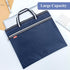 M&G Zipper Pouch with Handle - 12x15 in Large Pocket File Bag, Double-Layer Large Capacity Waterproof, A4 Foldable