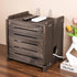 WiFi Router Storage Box Modem Cable Shelf Router Cover Router Shelf Hider Power Strip and Cable Management Rack Office