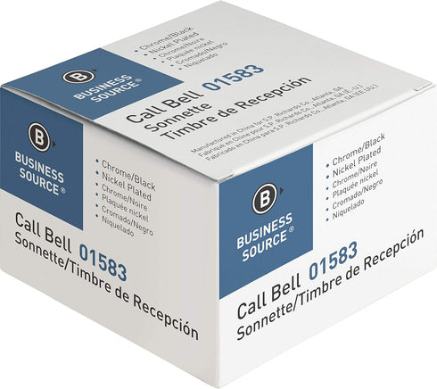 Business Source Nickel Plated Call Bell