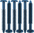 MorningRo 6 Pack Vinyl Shutter Fasteners Plastic Shutter Screws Window Shutters Exterior Spike