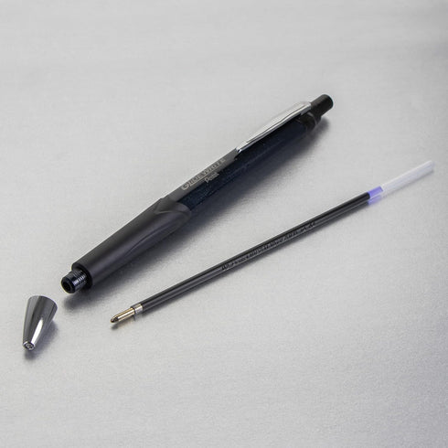 Pentel Glidewrite Signature Ballpoint Pen, Black Barrel, 1.0mm Medium Line, Black Ink, 12 Pens (BX930A-A)