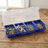 YUENPUN 6 4 Pcs Screw Organizer Box with Lid, Divider Compartments Tool Bin, Plastic Small Part Storage Screw Box