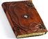 Hocus Pocus Spell Book - XX LARGE Leather Grimoire Journal, Halloween Decorations, Witchcraft Supplies, Tarot Journal