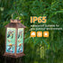 Yamodoor Gifts for Mom, Outdoor Hanging Solar Lantern Waterproof, Outside Turtle Pattern Landscape Lights for Porch