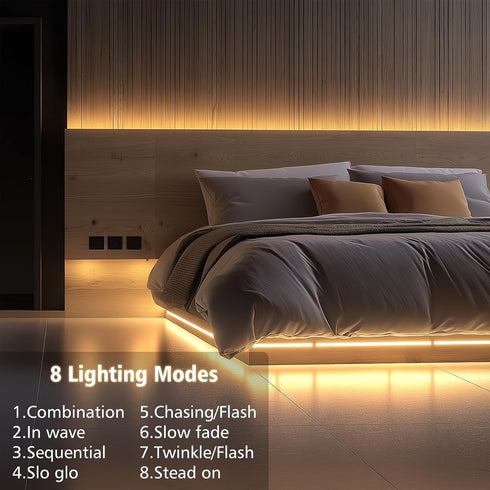 3.3FT 2700K Dimmable echosari Strip Lights Battery Operated, Tape Light with Self-Adhesive Timer Cuttable Remote