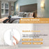 GOODATE 2700K-6500K Dimming, Set Bulbs Plug in Wall Sconces, Stepless Colors & Stepless Wall Sconces of Two with Remote