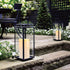 4" 6" Set 2 Homemory x Large Waterproof Outdoor Flameless Candles, Battery Operated Flickering LED Pillar Candles