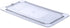 Carlisle FoodService Products Storplus 1/3 Size Universal Lid, Clear, Flat Food Pan Lid for Catering