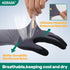 W2 Work Gloves for Men and Women, Touchscreen Nitrile Coated Gloves for Gardening and Mechanic Work