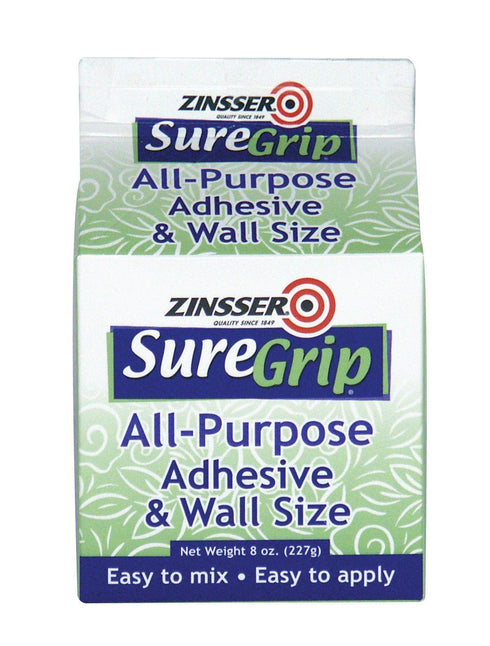 Zinsser 62008 SureGrip All-Purpose Adhesive and Wall Size, 8 oz