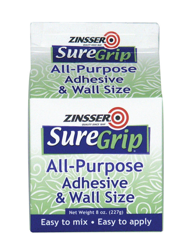 Zinsser 62008 SureGrip All-Purpose Adhesive and Wall Size, 8 oz