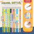 Sabary 48 Pcs Back to School Pencils Silicone Bracelets Set Back to School Party Favor for Kids First Day of School Bulk Pencils Bracelets Gifts for Classroom Reward Party Supplies by Sabary