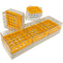 5 PCS Polycarbonate CryoBox Vial Rack, Freezer Storage, 5 x 5 Array for 2ml Cryostorage Freezing Box