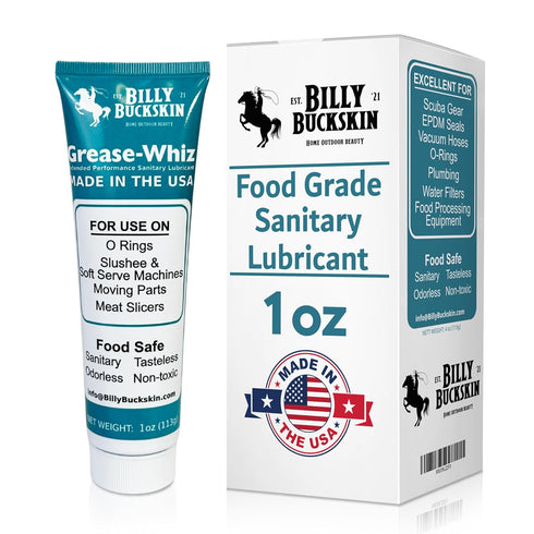 Grease-Whiz Food Grade Grease Lubricant 1oz - Grease for Meat Slicer, Ice