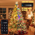 Tosylin 6.56Ft 16 400 17 Smart Christmas Tree Lights with Ring, x Lines String LED Indoor Outdoor with APP Control