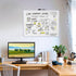 Mr. Pen Dry Erase Board, 18” x 24” with Black Marker, White Frame, Magnetic Whiteboard for Wall Use