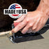 MARSHALLTOWN Curved Concrete Edger, 6 x 4 High Carbon Steel Blade, 5/8 x 1/2 Lip, Made In The USA