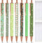 Sherr 7 Pcs Fancy Pens for Women, Cute Sparkly Glitter Pens, 10 Pcs Black Ink Refills, Journaling Gifts