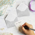 Gift Card Envelopes - 100-Count Mini Paper Business Card Envelopes, Bulk Tiny Envelope Pockets for Small Note Cards,