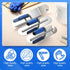 3 Set (16" 4" 14"x4" 12"x4") Lasnten PC Stainless Steel Pool Trowel x & & Flat Concrete Finishing Trowel Tools Cement