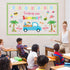 Summer Bulletin Board Decorations - Summer Truck Classroom Bulletin Board Border, Tropical Surfing into Summer Paper
