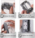 Bates Weatherproof Electrical Outlet Cover, 1-Gang, Outdoor Plug Cover, Weatherproof Outlet Cover