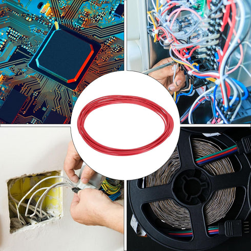 MECCANIXITY THHN Stranded Wire 25 Feet 14AWG Insulation Building Wire - UL Listed Copper PVC 600V Electrical Wire