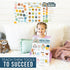 Hadley Designs Feelings Chart for Kids Ages 4-8, Emotions Chart for Toddlers 3-5, Counseling Posters for Classroom Decor