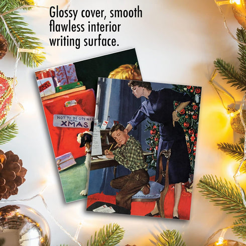 The Best Card Company Variety Pack of 10 Retro Christmas Greeting Cards, Humor Holiday Assortment