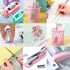 Pink Office Supplies Set - Pink Desk Accessories, Stapler, Staple Remover, Scissors, and 1000pcs Staples