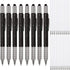 Zhanmai 8 Pieces Gifts for Men, Fathers Day Dad Gifts, 6 in 1 Multitool Pen Set with Refills, Black