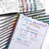 Set, 18 Pack 18 Zebra Pen Mildliner Double-Ended Highlighter Broad and Fine Point Tips, Ideal for Bible Highlighting