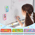 BeYumi 12Pcs 100 Days of School Magnetic Dry Eraser - Colorful Felt Surface for Kids Classroom Office Home Teacher