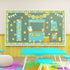 Whaline 62Pcs Summer Lemon Bulletin Board Decoration Kit, Inspirational Stand Cutouts for Classroom School Decor