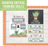 Hadley Designs Cactus Classroom Calendar Set, Bulletin Board for Classroom Decorations