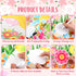 Zonon 114 Pcs Christian Spring Classroom Bulletin Board Decorations Flower Tree Bulletin Board Set Religious Spring Cutouts for Sunday School Kids Office School DIY Projects Chalkboard Supply