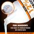 Hydrogen Peroxide 12 Percent Food Grade, 4X Concentrated Solution, 1 Gallon for Home & Kitchen Cleaning