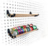 PEGGY Pegboard Tape and Ribbon Organizer, Accessory Hook and Dowel Storage for Crafts and Hobby, 12in Kit