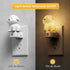 Kids,2-Pack 3D Sensor,1600K/2700K/5000K 3CCT L LOHAS LED Plug in Night Light for Cute Puppy Night Lights with Dusk